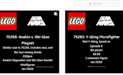 Erste Infos zu den LEGO Star Wars 2020 Winter-Sets!