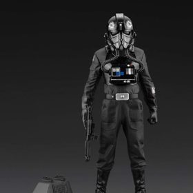 TIE Fighter Pilot with Mouse Droid