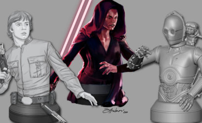 Drei neue Gentle Giant Star Wars Concept Arts von der SDCC 2020
