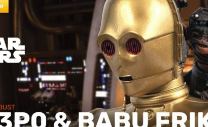 Gentle Giant C-3PO & Babu Frik 1/6th Scale Mini-Bust: Alle Infos und Bilder