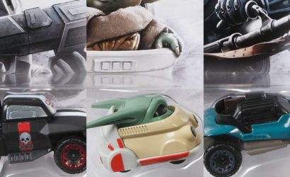 Grogu, Wrecker und Cara Dune als Hot Wheels Character Cars vorgestellt