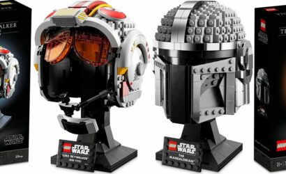 LEGO Star Wars Helmet Collection 2022: Erste Bilder zu Luke Skywalker und The Mandalorian