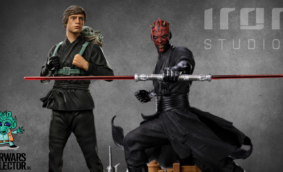 Iron Studios Darth Maul und Luke Skywalker & Grogu-Statuen im Maßstab 1:10: Erste Infos und Bilder