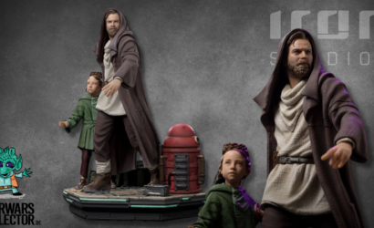 Iron Studios 1/10 Obi-Wan & Young Leia Art Scale Deluxe-Statue: Alle Infos und Bilder