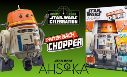 SWCE 2023: Erstes offizielles Collectible zu „Star Wars: Ahsoka“: Hasbro Chatter Back Chopper Animatronic Figure