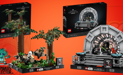 LEGO Star Wars 75352 & 75353: Zwei neue Star Wars Diorama-Sets zur Vorbestellung verfügbar