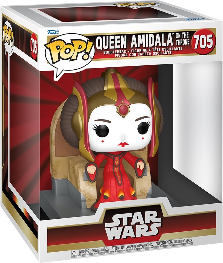 Funko POP! 705 Queen Amidala (on the throne) - POP! - Star Wars ...